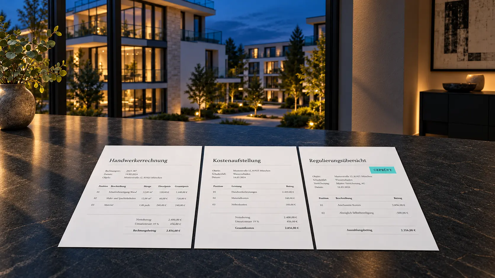 Rechnungen / Regulierung koordinieren