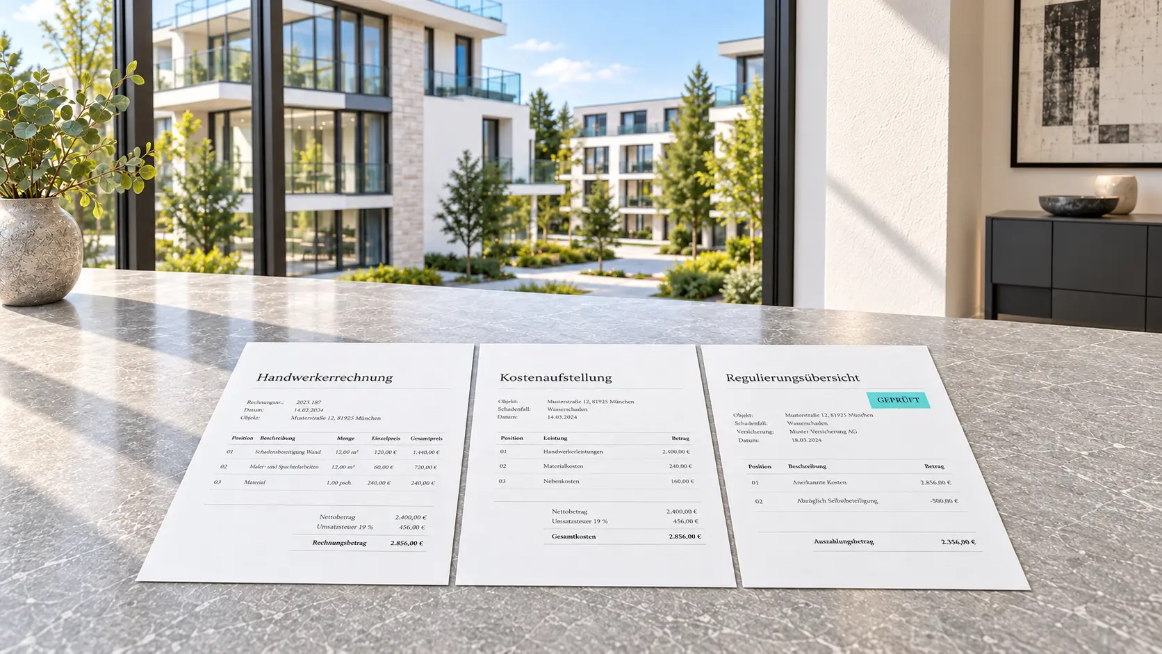 Rechnungen / Regulierung koordinieren